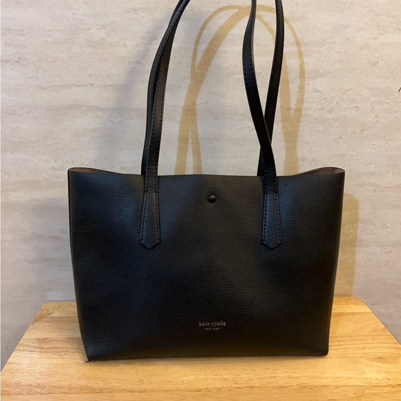 GENUINE Kate Spade Molly Tote
Large Bag Black Leather Handbag - Picture 2 of 10